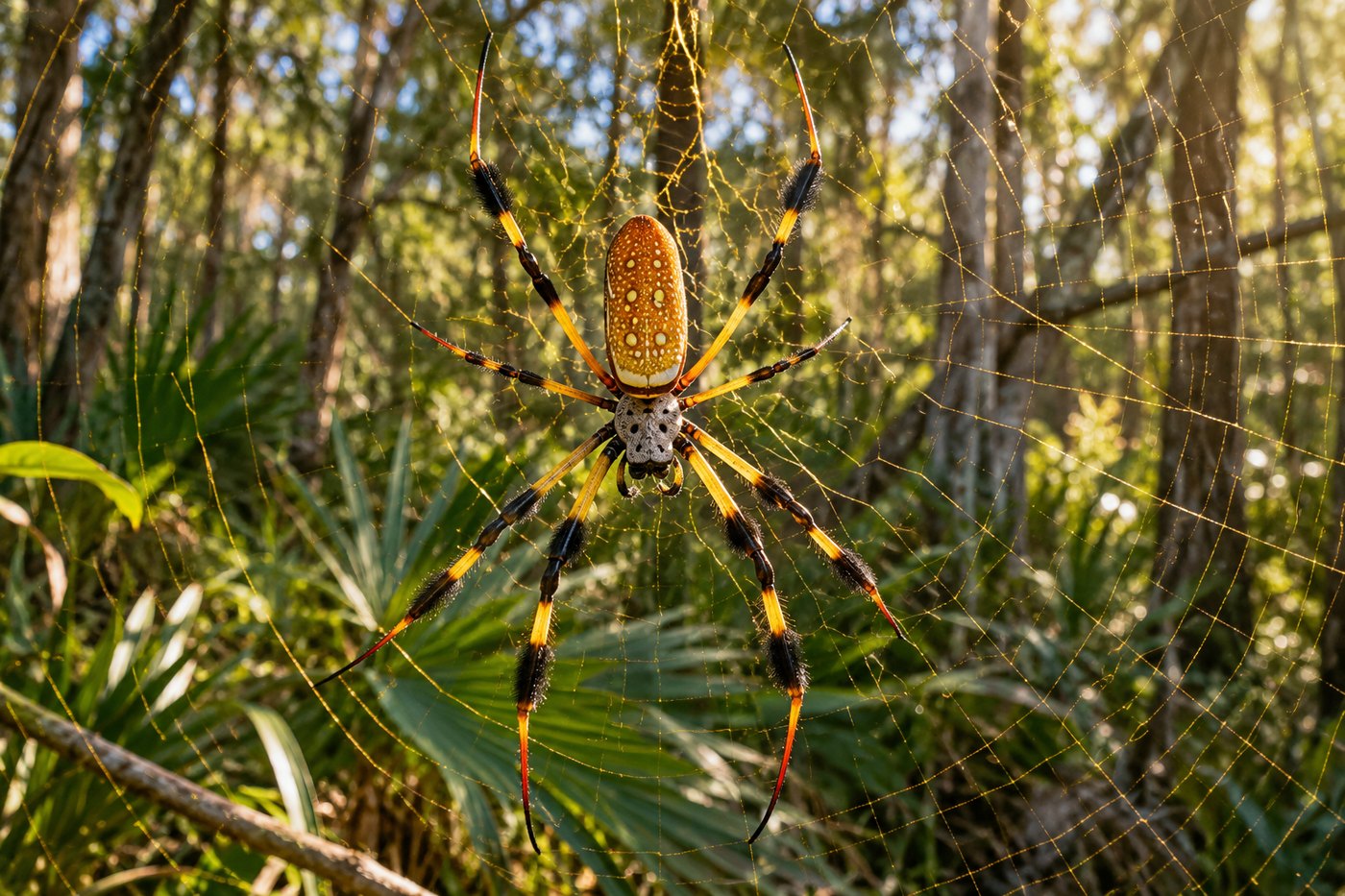 Golden Silk Orb-Weaver